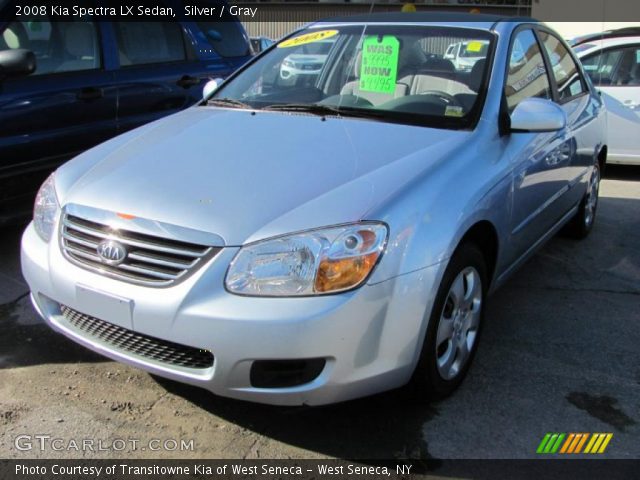 2008 Kia Spectra LX Sedan in Silver