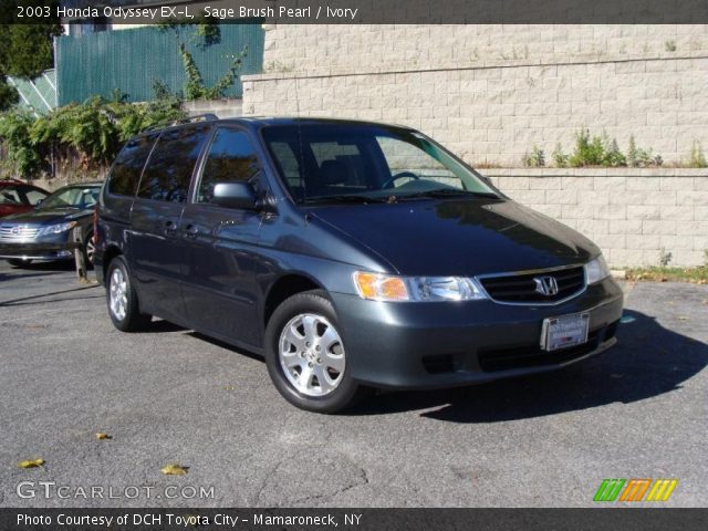 2003 Honda Odyssey EX-L in Sage Brush Pearl