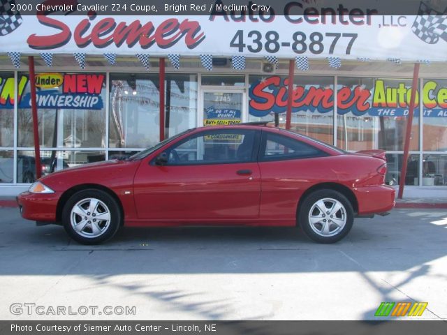 2000 Chevrolet Cavalier Z24 Coupe in Bright Red