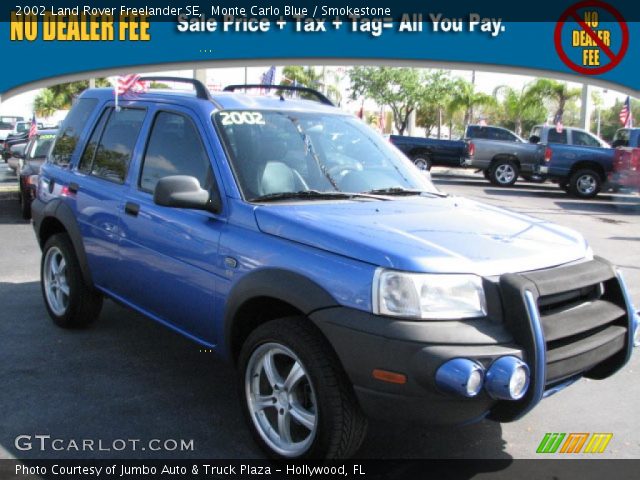 2002 Land Rover Freelander SE in Monte Carlo Blue