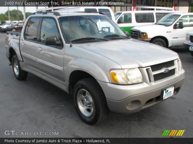 2002 Ford Explorer Sport Trac  in Silver Birch Metallic