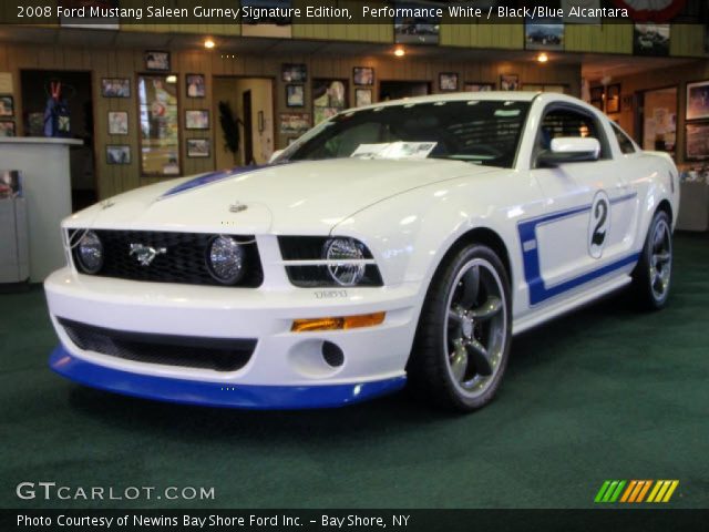 2008 Ford Mustang Saleen Gurney Signature Edition in Performance White