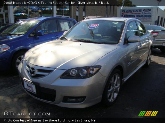 2008 Mazda MAZDA3 s Touring Sedan in Sunlight Silver Metallic