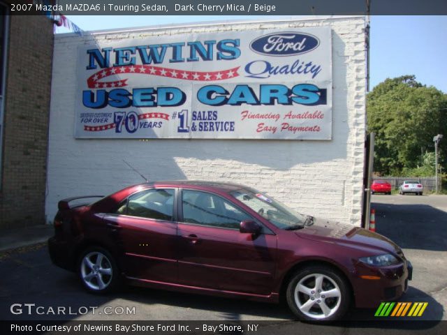 2007 Mazda MAZDA6 i Touring Sedan in Dark Cherry Mica