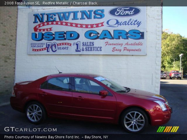 2008 Ford Fusion SE in Redfire Metallic