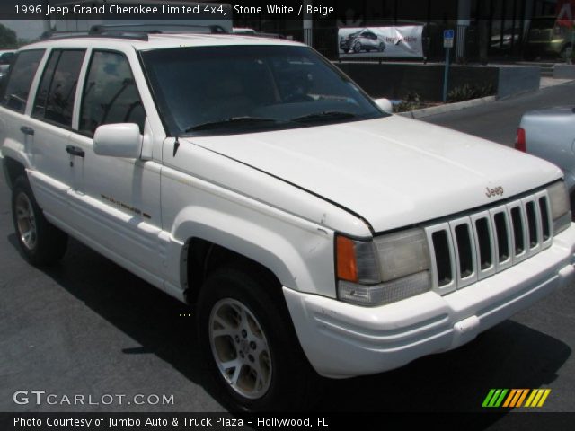 1996 Jeep Grand Cherokee Limited 4x4 in Stone White