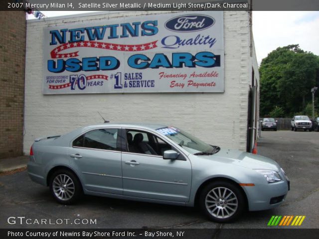 2007 Mercury Milan I4 in Satellite Silver Metallic