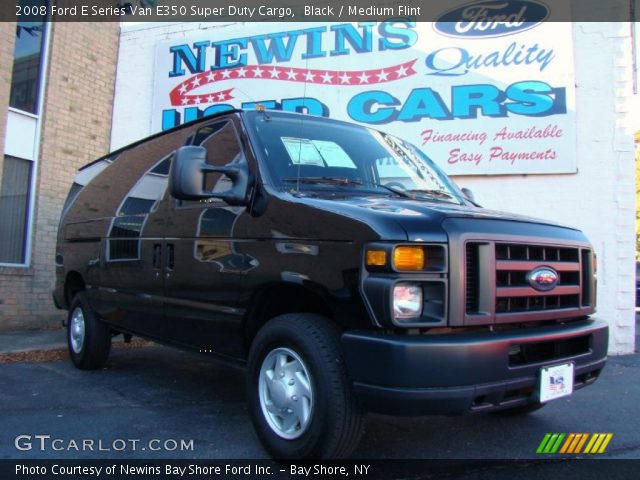 2008 Ford E Series Van E350 Super Duty Cargo in Black