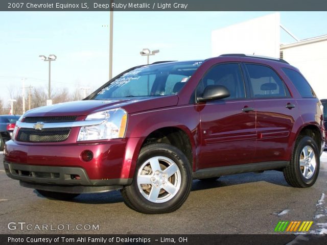 2007 Chevrolet Equinox LS in Deep Ruby Metallic