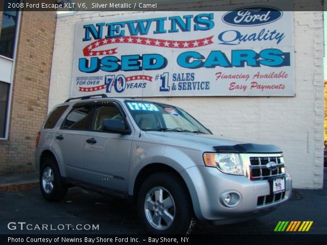 2008 Ford Escape XLT V6 in Silver Metallic