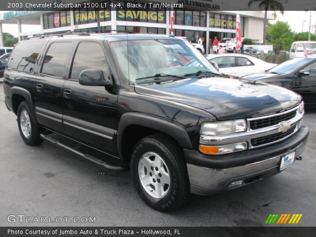 2003 Chevrolet Suburban 1500 LT 4x4 in Black