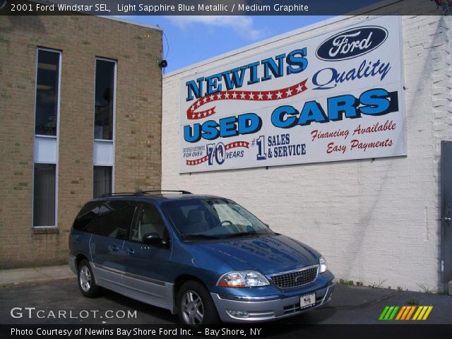 2001 Ford Windstar SEL in Light Sapphire Blue Metallic