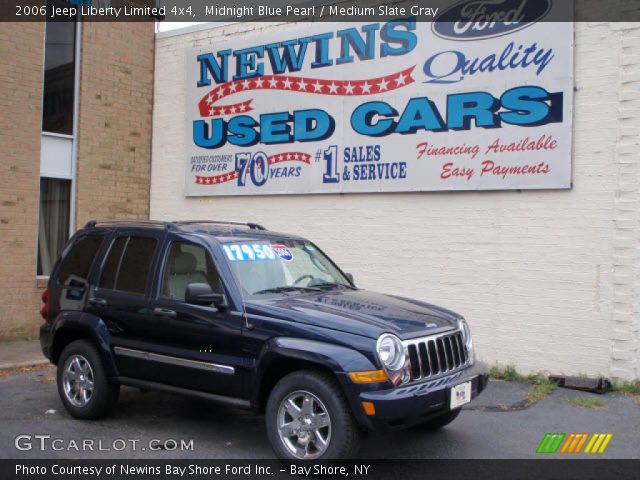 2006 Jeep Liberty Limited 4x4 in Midnight Blue Pearl