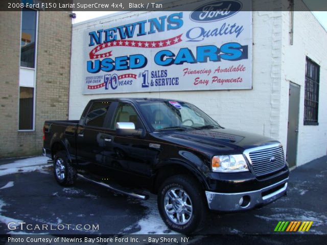 2008 Ford F150 Lariat SuperCrew 4x4 in Black