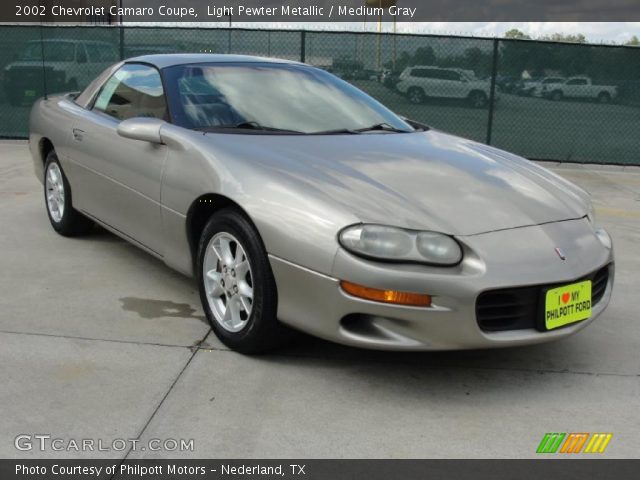 2002 Chevrolet Camaro Coupe in Light Pewter Metallic