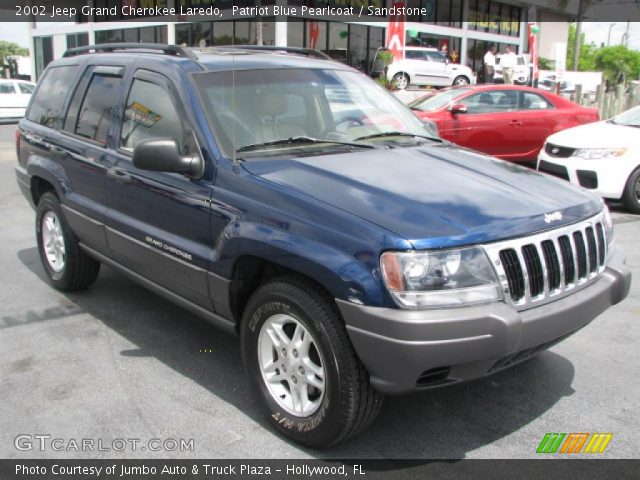 2002 Jeep Grand Cherokee Laredo in Patriot Blue Pearlcoat