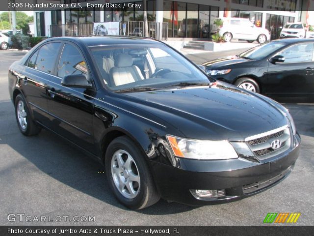 2006 Hyundai Sonata GLS in Ebony Black