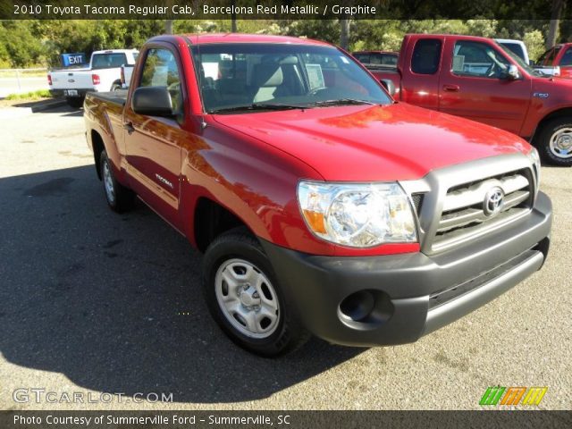 2010 Toyota Tacoma Regular Cab in Barcelona Red Metallic
