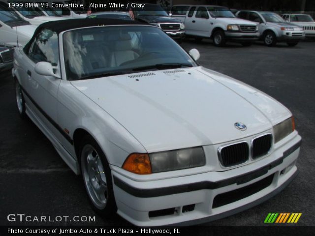 1999 BMW M3 Convertible in Alpine White