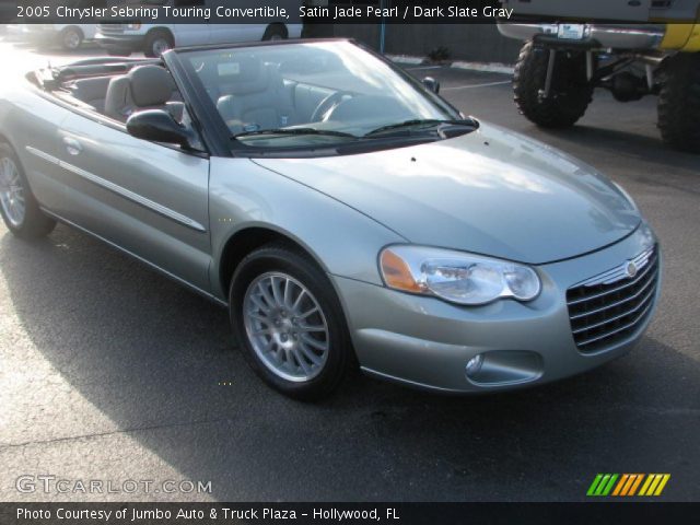 2005 Chrysler Sebring Touring Convertible in Satin Jade Pearl