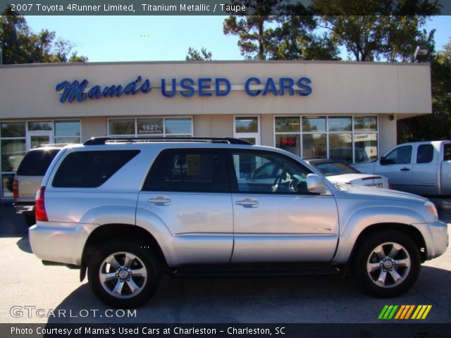 2007 Toyota 4Runner Limited in Titanium Metallic