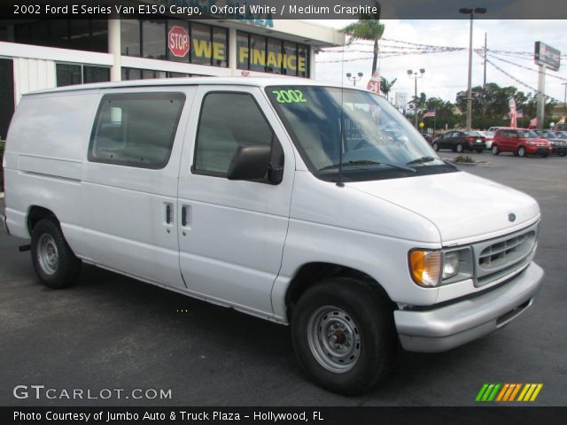 2002 Ford E Series Van E150 Cargo in Oxford White