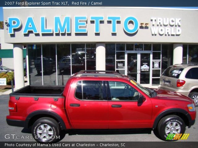 2007 Ford Explorer Sport Trac XLT in Red Fire