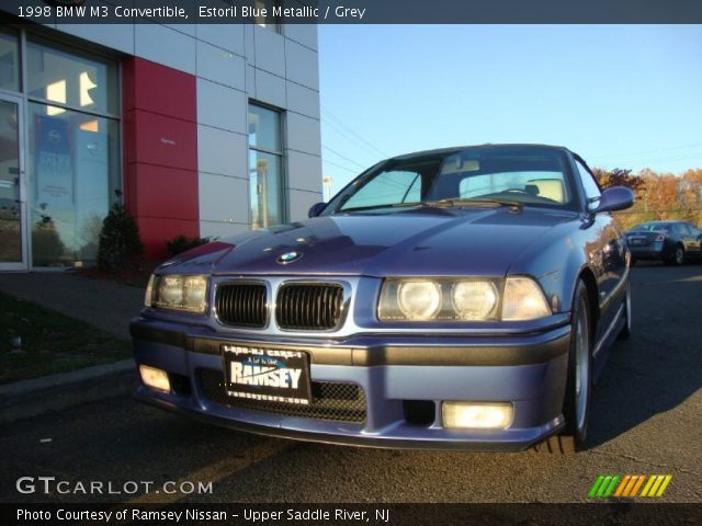 1998 BMW M3 Convertible in Estoril Blue Metallic