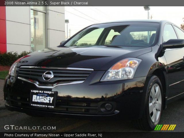 2008 Nissan Altima 2.5 S in Super Black