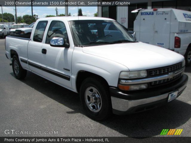 2000 Chevrolet Silverado 1500 Extended Cab in Summit White