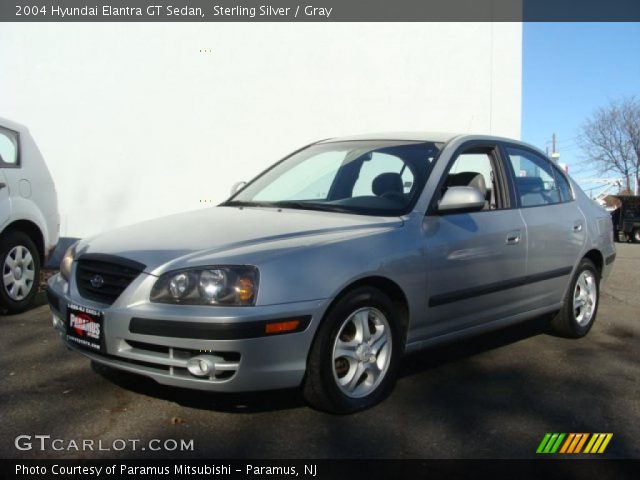 2004 Hyundai Elantra GT Sedan in Sterling Silver