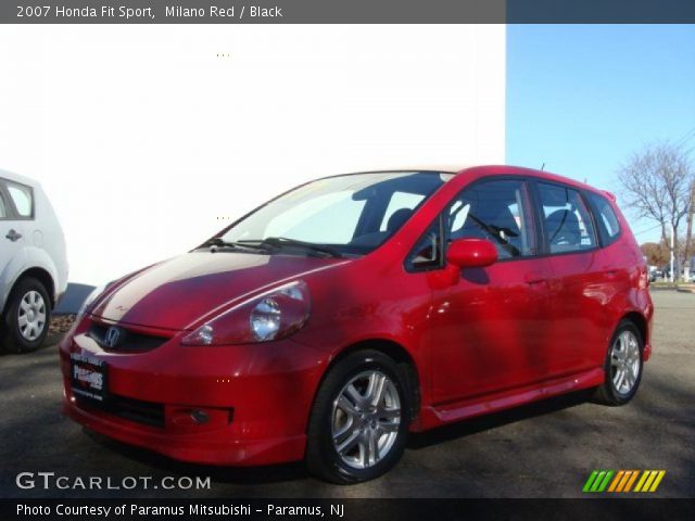 2007 Honda Fit Sport in Milano Red