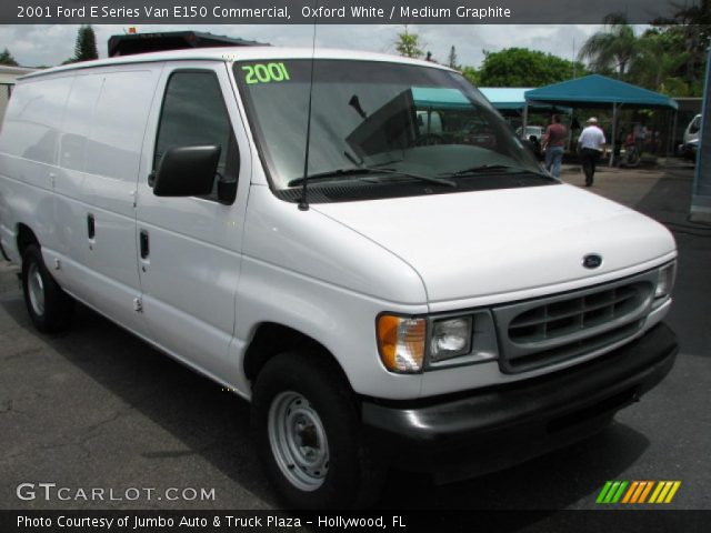 2001 Ford E Series Van E150 Commercial in Oxford White