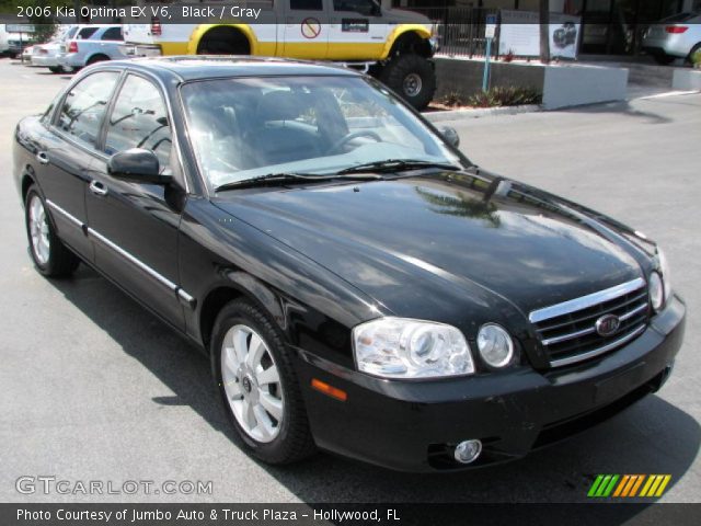 2006 Kia Optima EX V6 in Black