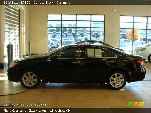 2009 Lexus ES 350 in Obsidian Black