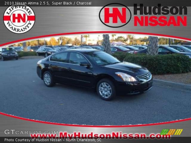 2010 Nissan Altima 2.5 S in Super Black