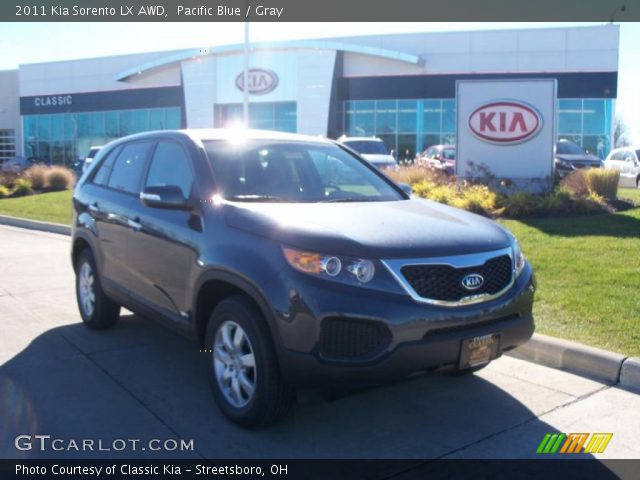 2011 Kia Sorento LX AWD in Pacific Blue