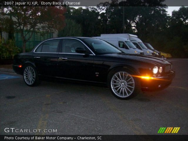 2007 Jaguar XJ XJR in Ebony Black