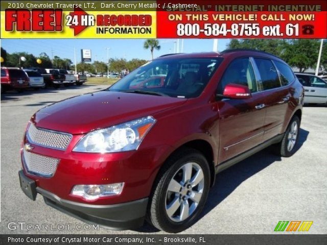 2010 Chevrolet Traverse LTZ in Dark Cherry Metallic