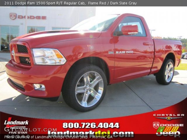 2011 Dodge Ram 1500 Sport R/T Regular Cab in Flame Red