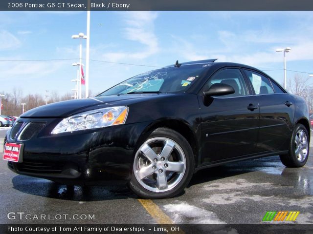 2006 Pontiac G6 GT Sedan in Black