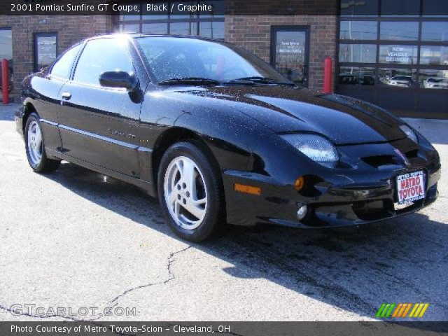 2001 Pontiac Sunfire GT Coupe in Black