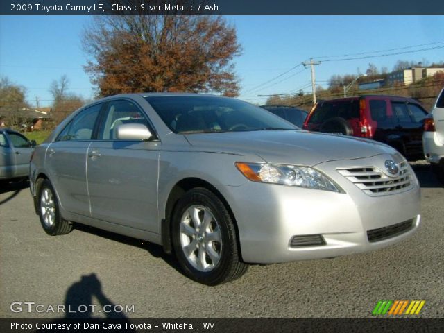2009 Toyota Camry LE in Classic Silver Metallic