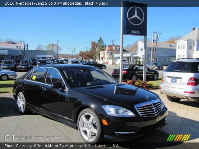 2010 Mercedes-Benz S 550 4Matic Sedan in Black