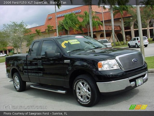 2006 Ford F150 XLT SuperCab in Black