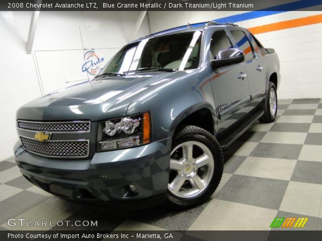 2008 Chevrolet Avalanche LTZ in Blue Granite Metallic