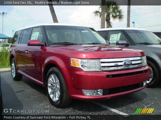 2009 Ford Flex SEL in Redfire Metallic