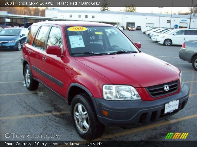 2001 Honda CR-V EX 4WD in Milano Red