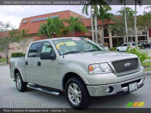 2006 Ford F150 Lariat SuperCrew in Smokestone Metallic