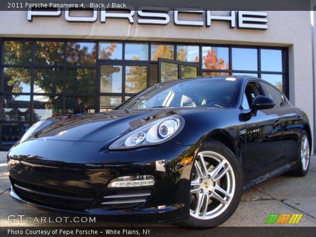 2011 Porsche Panamera 4 in Black